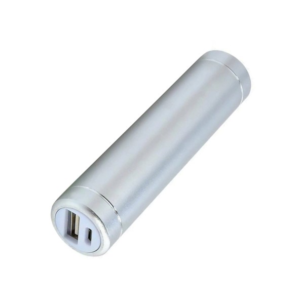 Universal Silver Alloy Mini 5V USB Power Bank DIY Case