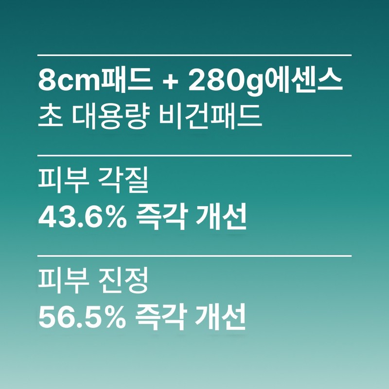 라타플랑 미나리 진정 패드 60매 + 10매 증정 / 민감피부