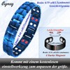 Cigmag Lymphatic Drainage Magnetic Bracelet Men's 4 Elements Ultra Strong