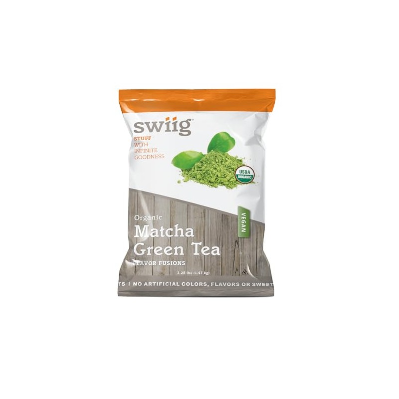 swiig Flavor Fusion Organic Matcha Green Tea Latte