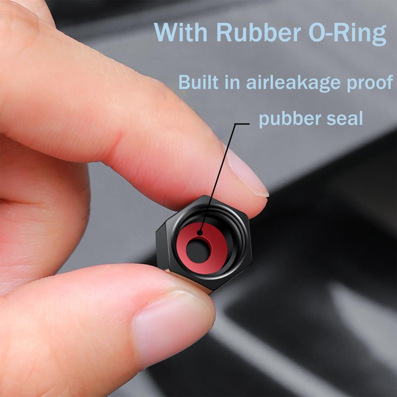Tire Valve Stem Caps for Nissan Murano Altima Kicks Armada