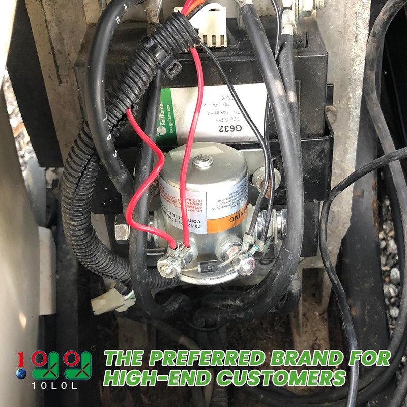 10L0L Golf Cart 36 Volt Continuous Duty Solenoid Relay with