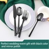 Kelenfer Hand Forged Stainless Steel Flatware Set Silverware Set Cutlery