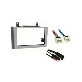 Harmony Audio Compatible with Nissan Maxima 2000 2001 2002 2003 w Bose Comfort Pkg Double DIN Stereo Harness Radio Dash Kit