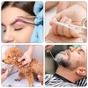 Eastrise Nail Scissors,Eyebrow Scissors,Professional Multi-Purpose,Manicure Curved Blade Scissors for Men