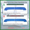 Motoforti Bimini Top Storage Boot Cover with Light Hole Boat