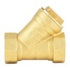 Brass Strainer, 3/4" FPT Forged Brass Y-Strainer, Water Oil Gas