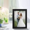 PECULA 2 Pack 4x6 Frames, Black Wall & Tabletop Display,