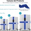 Correas de Equipaje TSA Juego 2, Juego de Correas Cruzadas