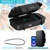 TNIIFXC Security Case LockBox with Code, Portable Safe Box with