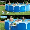 AROMUJOY Pool Storage Basket, Hanging Pool Side Basket, Multifunctional Pool