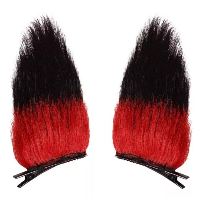 Generic Peluca Corta De Anime De 35 Cm Hotel Alastor