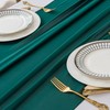 flohar 12Pack 9ft Christmas Chiffon Table Runner 14x108 Inch Sheer