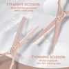 JASON Professional 10-Piece Haircut Scissors Set - 6.7" Thinning/Texturizing Scissors,
