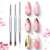 Beetles 3 Pcs Gel Nail Art Brushes Set Gel Polish