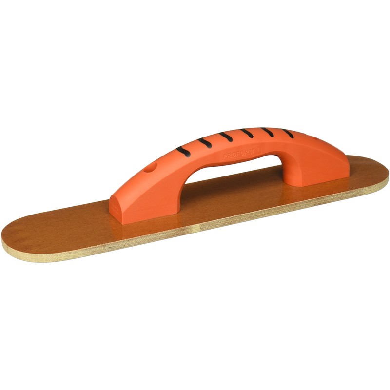 Kraft Tool CF501PF Round Ends Laminated Canvas Resin Hand Float