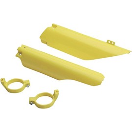 UFO SU03998-102 Replacement Plastic (FOR SUZUKI FORK COVER SUZ 04-05 YELLOW)