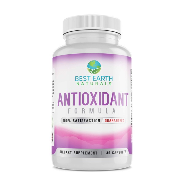 Best Earth Naturals Antioxidant Formula Antioxidant Immune Booster Vitamin Supplement