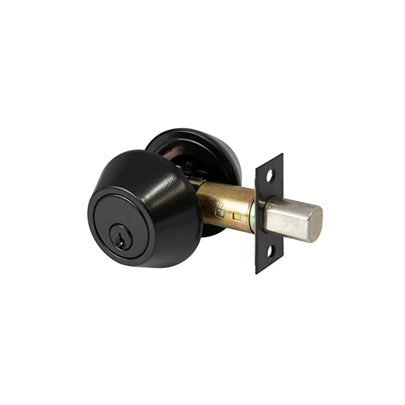 Door Lock Double Cylinder Deadbolt Black