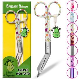 La Repera de Enfermera® Premium Nursing Scissors: Duckbill and Roma Tip Scissors | Professional Round Tip | Ideal for Nursing Gifts and Accessories (FRUIT PASSION)