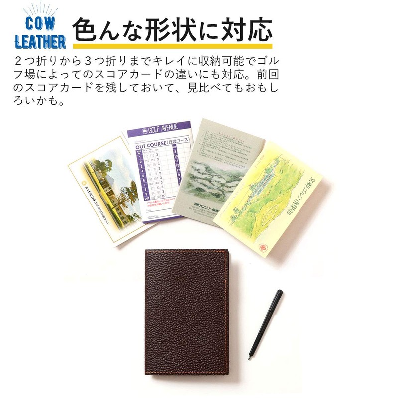 Camel ggs-1021 Golf Scorecard Case Holder, Notebook, Score Table, Genuine