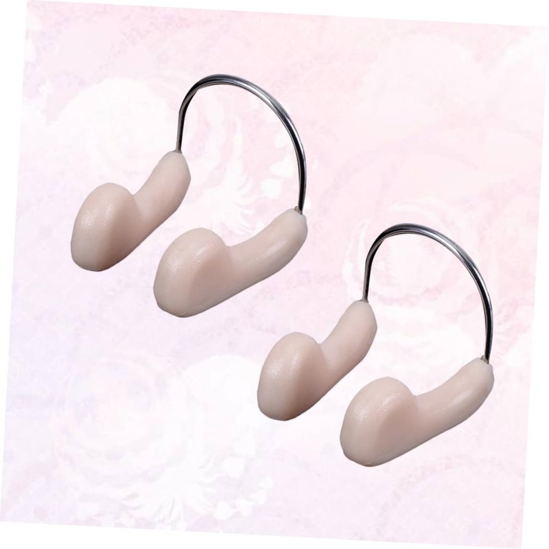 FOMIYES 6pcs Swimming Nose Clip Comfortable Nose Protector for Underwater