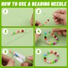 UOOU 27 Pcs Beading Needles Set,Seed Beads Needles,24 Pcs Big