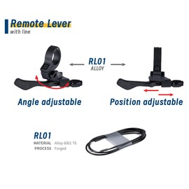 Bibike Dropper Post Lever Remote Dropper Lever