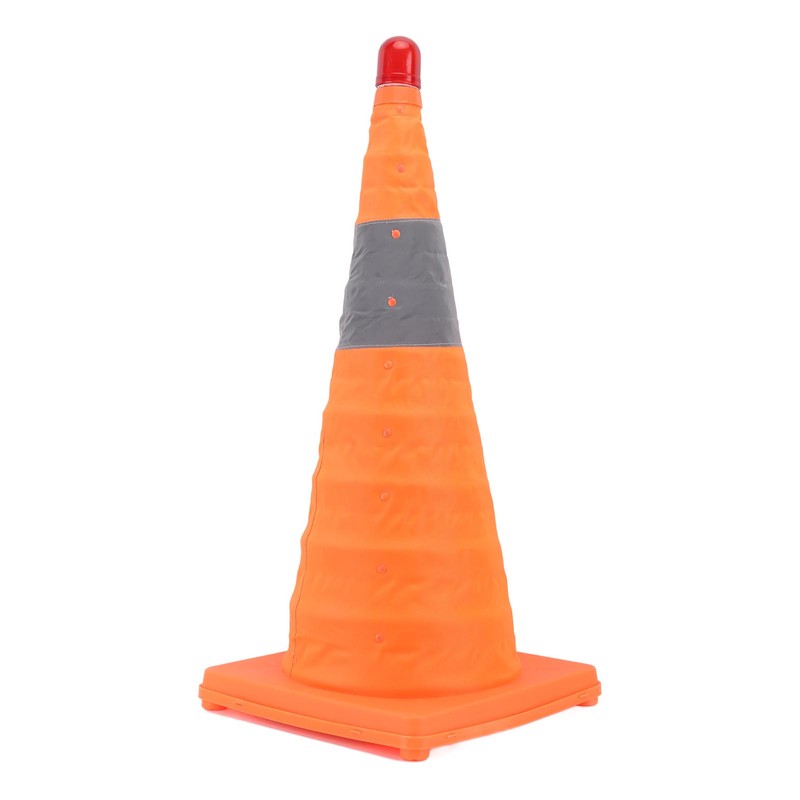 Traffic Cone 60 X 29 X 29cm Collapsible Anti Aging