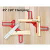 4-Piece Corner Clamp 90 Degree Right Angle Outside Vise Frame