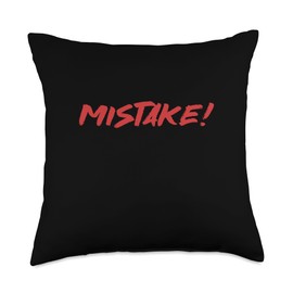 There Was Mistake Choir Director Sopranos Alto Tenor Basses Throw Pillow