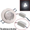10 Pack,Pocketman 110V 3W Dimmable LED Ceiling Light Downlight,Warm White