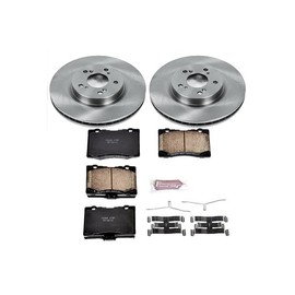 Power Stop KOE4606 Autospecialty Front Replacement Brake Kit-OE Brake Rotors & Ceramic Brake Pads For Acura RL 2005-2012 [Model Specific]