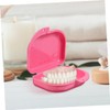Baluue 4 Pcs Retainer To Go Containers with Lids Dentures