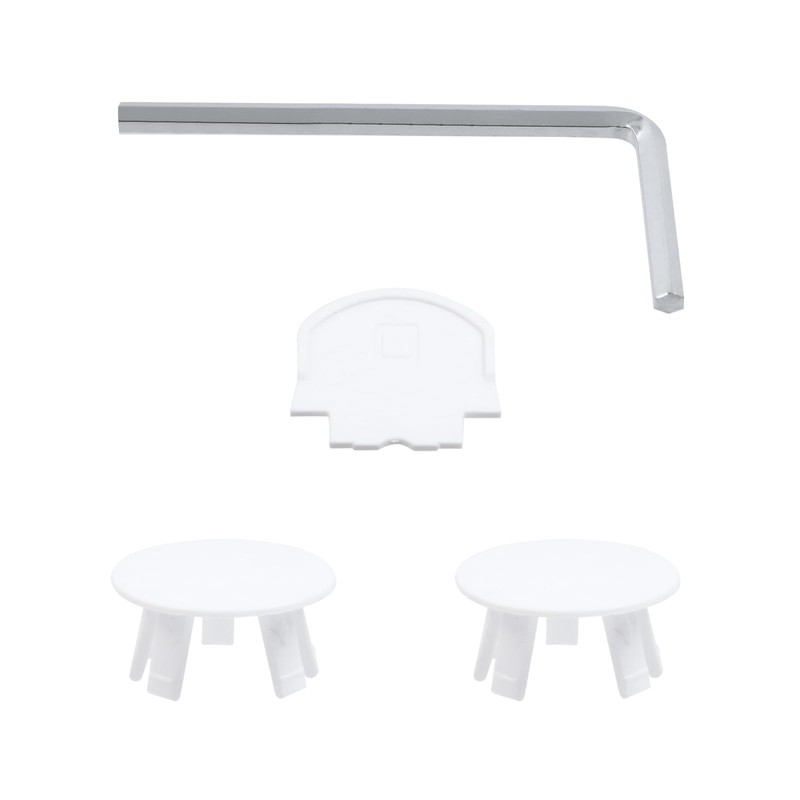 LC LICTOP Wall Hung Toilet Fixing Bolts Kit, Zinc Plated