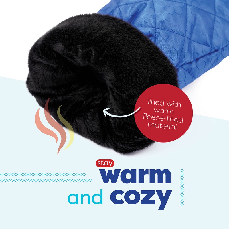 SCRUBIT Ice Scraper with Glove - Car Windshield Scraper for