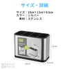 FALOFALO Kitchen Caratory, Space-saving, Chopsticks Stand, Stainless Steel, Keeps You