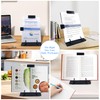 Keenjorika Desktop Document Book Holder with 7 Adjustable Positions, Black