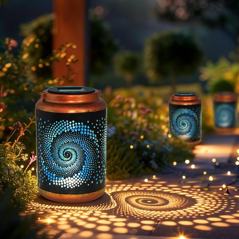 DIBIEECN Birthday Gifts for Women Mom Grandma Wife, Solar Lanterns
