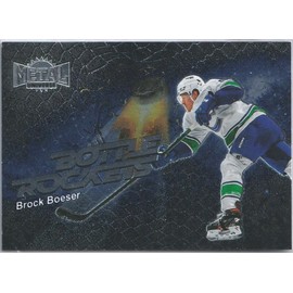 2022-23 Skybox Metal Universe Bottle Rockets Brock Boeser Canucks Card #BR-10