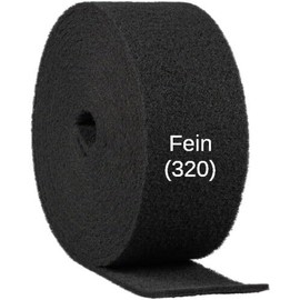 Contura Sanding Fleece Roll 1000 mm Sanding Mat Fine 320 Grit Sandpaper Stainless Steel Wood Metal Varnish