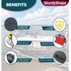 SturdyShape Boat Trailer Bunk Carpet Kit 9inx100ft - Marine Carpet
