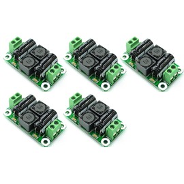 5pcs 0-50V 4A DC Power Supply Filter Board Class D EMI Suppression Amplifier for Car