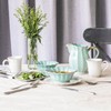 Costanova Oliva ceramic bowl white/aqua 42 types, white white_soup bowl