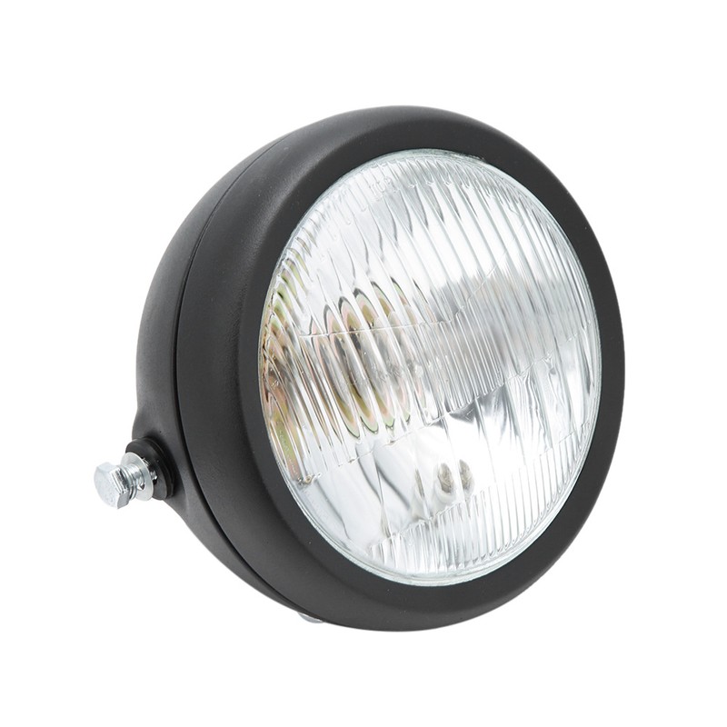 12V Universal Motorcycle Waterproof Dustproof Retro Headlamp High/Low Beam Front