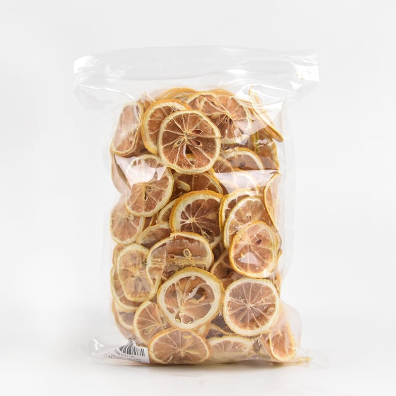 Dehydrated Dry Lemon For Cocktails, Dried Lemon 17.6oz/500g, 100% Natural