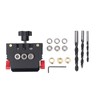 Jectse Self Centering Doweling Jig Kit Aluminum Alloy High Accuracy