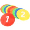VGEBY 1 x Football Training Markers 10pcs Speed Training Flat