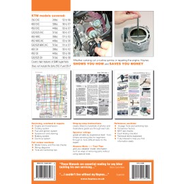 KTM EXC Enduro & SX Motocross (00 - 07) Haynes Repair Manual (Paperback)