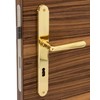 Gedotec Door Handle Set Polished Brass 1 Set Door Fitting